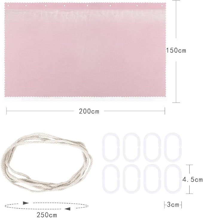 1 Panel Dorm Bunk Bed Curtain Students Dormitory Bottom Bed Cloth Curtain Dustproof Single Bed Blackout Curtains Net Panels Loft Bedding Canopy Tent Spread Curtain Shading Drapes