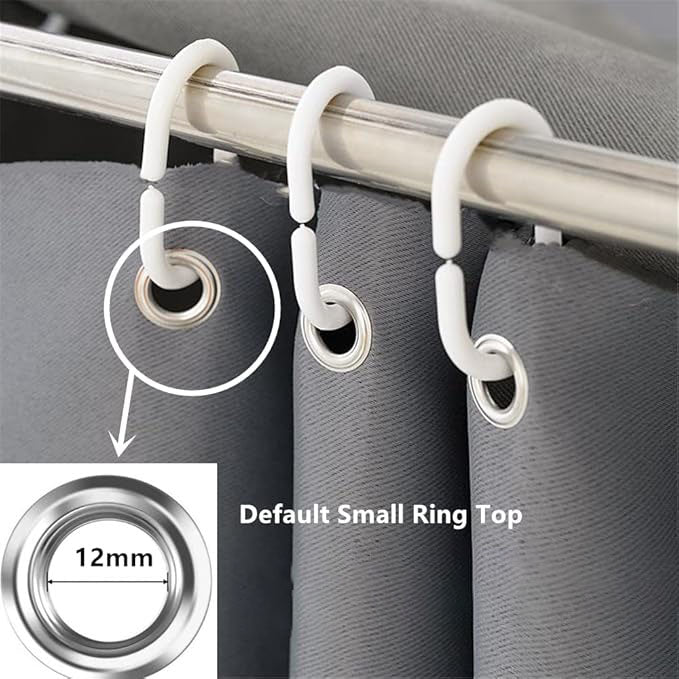 Pink Bed Curtain Grommet Solid Blackout Drapes 47 Inches Length Light Blocking Privacy Room Divider for Student Dormitory Bunk Beds,1 Panel W79 x L47 Inch